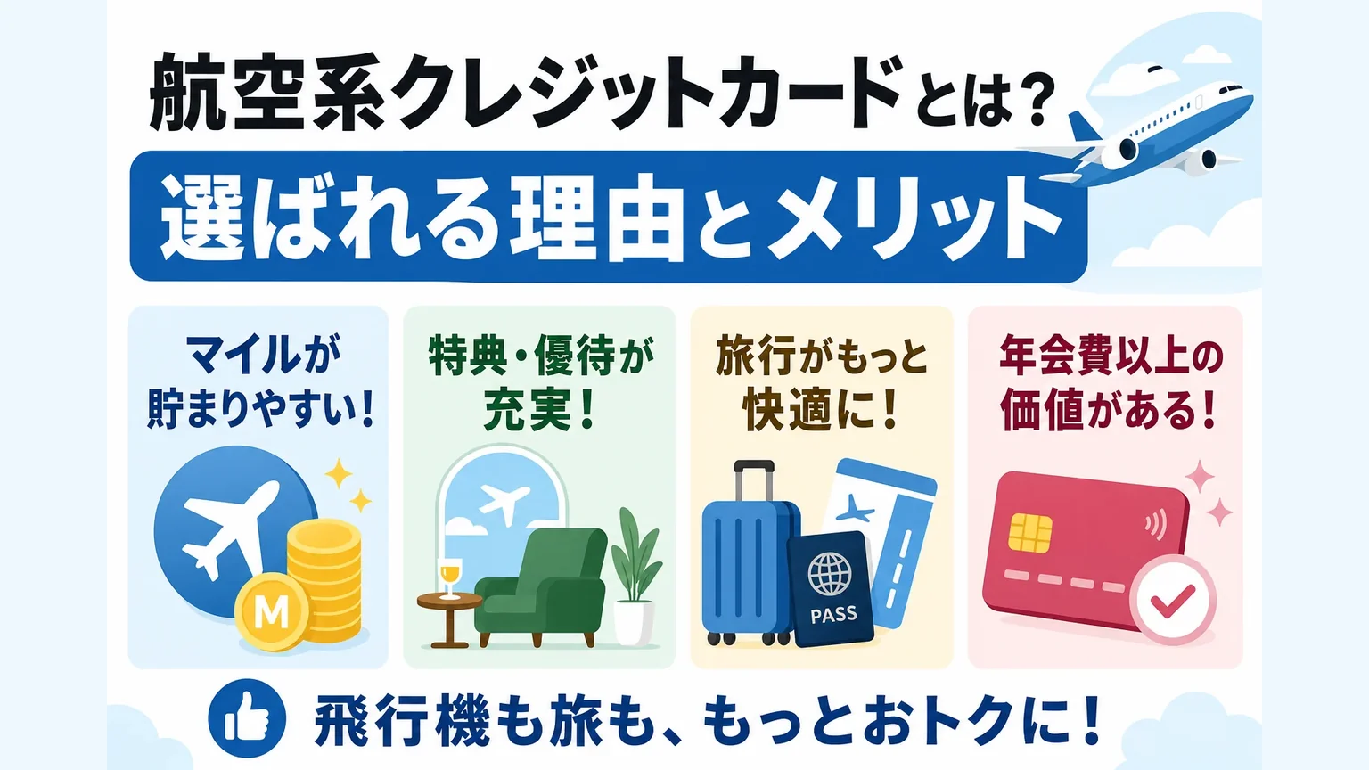 航空系クレジットカードとは？